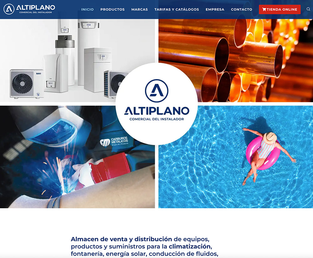 Almacen climatización y fontanería