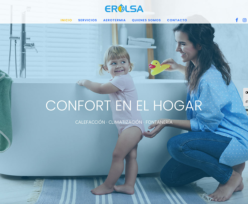 climatización y fontanería erolsa