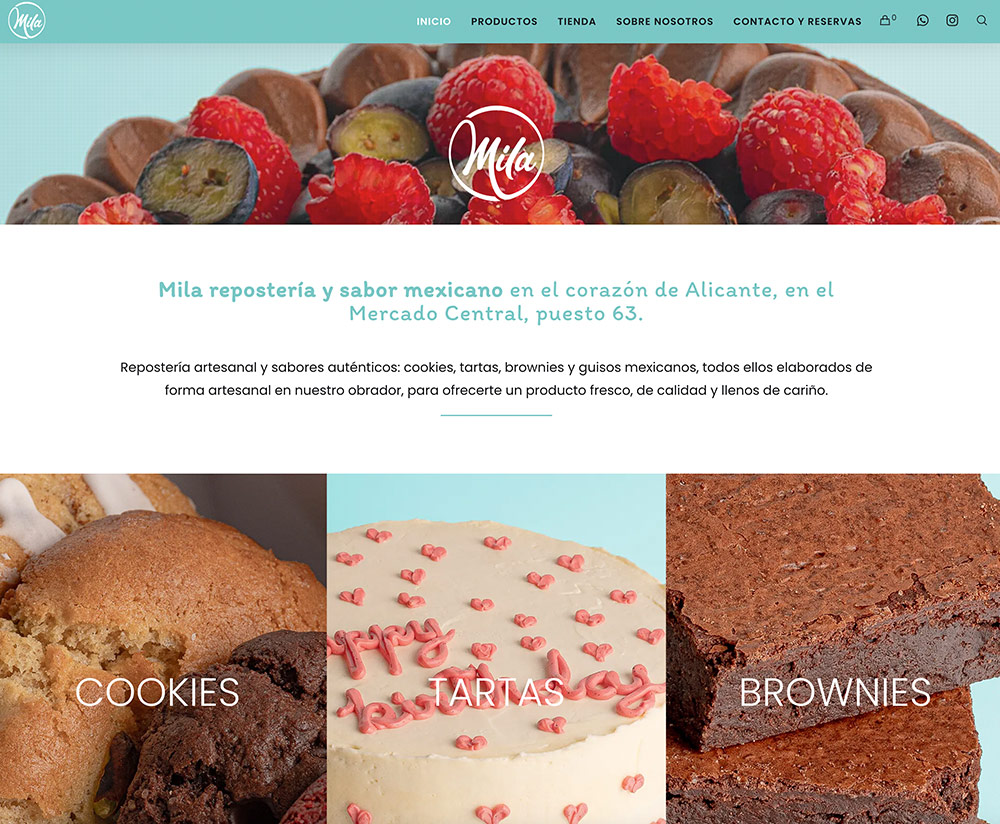Mila Repostería Artesanal en Alicante
